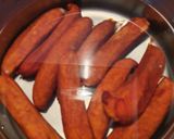 Une image de l'étape 1 de Rougail saucisse.