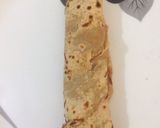 A picture of step 5 of Rolling Paneer stuffed roti.