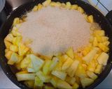 A picture of step 2 of Pineapple Jam (for Fruit Tea or Shaved Ice).
