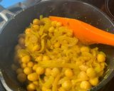 A picture of step 4 of Chickpeas on toast (easy vegan lunch).