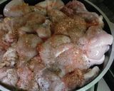Foto del paso 1 de la receta: Pollo a la olla, con medallones de zapallo y queso