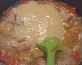 Foto langkah ke 5 dari resep Salmon & tuna cream soup.