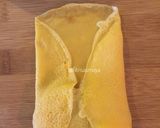 Foto langkah ke 4 dari resep Dadar Gulung Wortel isi Unti Kelapa.