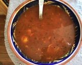 Une image de l'étape 3 de Soupe de courgettes tomates et fenouil à l origan.