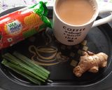A picture of step 5 of Brown sugar lemon grass ginger masala chai(Tea).