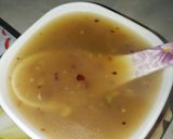 A picture of step 5 of Hot Garlic soup.