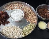 A picture of step 1 of Sugarfree Dates And Nuts Bars.