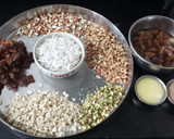 A picture of step 1 of Sugarfree Dates And Nuts Bars.