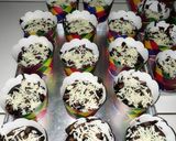 Foto langkah ke 7 dari resep Chocolate Custard Muffins.