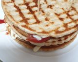 Φωτογραφία βήματος 6 της συνταγής Club sandwich αλλιώτικο! Με burger γαλοπούλας! ❤🍔