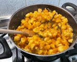 Une image de l'étape 5 de Compote de pommes Pink Gold à la vanille et orange.