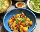 Hình bước làm 3 của món Thịt Kho Khoai Tây