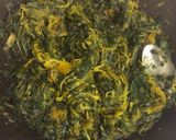 Foto del paso 3 de la receta: Bolitas de maíz rellenas de espinaca y calabaza