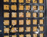 Une image de l'étape 6 de Minis cubes pommes 🍎 cerises 🍒 amandes ou pépites de chocolat.