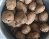 A picture of step 1 of Viazi Karai#Weekly Jikoni Challenge.