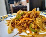 A picture of step 10 of Roti Noodles.