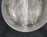 A picture of step 1 of Coffee Jelly.