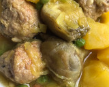 Foto del paso 14 de la receta: Guisado con albóndigas de carne, con nuez moscada y canela