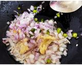 A picture of step 1 of Paneer Bhurji.