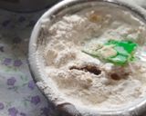 A picture of step 2 of Mother's day special rasmalai cake.