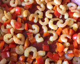 Foto del paso 3 de la receta: Arroz frito con camarones y crema