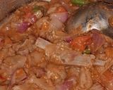 A picture of step 3 of Balti Gosht.