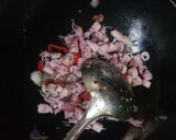 Foto langkah ke 3 dari resep Tumis Tempe Kacang Panjang Cumi Asin.