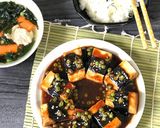 Foto langkah ke 3 dari resep Tahu Gulung Nori Masak Saus.