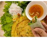 Hình bước làm 4 của món Bánh xèo nhà PT