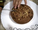A picture of step 46 of Chocolate Date & Nuts Cake.