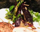 Foto del paso 5 de la receta: Lomo de Cerdo en crema de Kalamata y Berenjenas en mermelada de tomates secos