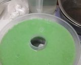 Foto langkah ke 2 dari resep Puding tape ketan hitam lapis pandan.