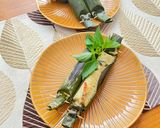 Foto langkah ke 3 dari resep Nasi Bakar Teri Kemangi (Mpasi 8m+).