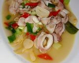 Foto langkah ke 5 dari resep Tumis Cumi-Cumi.