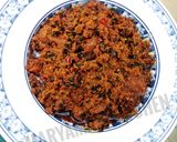 A picture of step 8 of Egusi soup.
