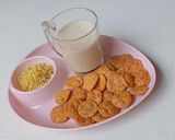 A picture of step 6 of Little Crunchy Love BitesPerfect Tea Time Treat 💛By Krishna Dholakia.
