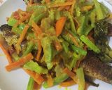 Foto langkah ke 4 dari resep Ikan Mas Acar bumbu kuning.