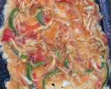 A picture of step 3 of Veggies omelette.