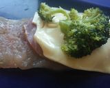 Brokkolis töltött pulykatallér recept fázis 2 fotója