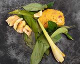 Foto langkah ke 4 dari resep Gulai Pakis & terong Bulat.