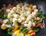 A picture of step 2 of Babycorn fried rice.