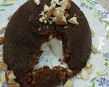 A picture of step 6 of Bread Halwa with stuffed ice cream.