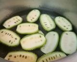 A picture of step 1 of Lentil stuffed Teasle Gourd Cutlet.