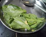 Palak ke pakode with kadhi recipe step 3 photo