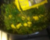 A picture of step 5 of Aloo methi with punjabi lacha paratha maggi masala.