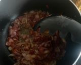 A picture of step 2 of Jollof spaghetti.