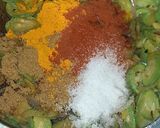 A picture of step 3 of Masala Parwal sabzi.