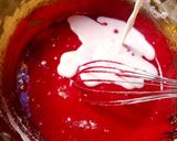 A picture of step 7 of Red velvet cake loaf.
