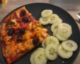 Une image de l'étape 3 de Pizza aux légumes et merguez☀️.