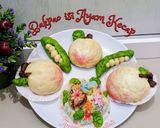Foto langkah ke 12 dari resep Bakpao isi Ayam Kecap.